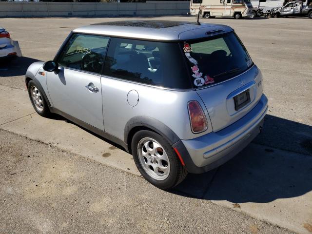 Photo 2 from auction – 2003 MINI COOPER with VIN WMWRC33413TC46752
