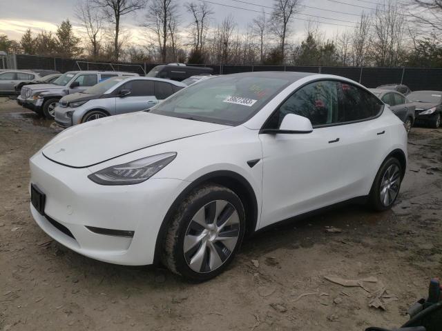 TESLA MODEL Y 2021 مع رقم تعريف المركبة 5YJYGDEE5MF297056 - صورة من المزاد