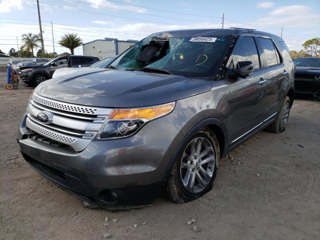 FORD EXPLORER X 2014 with VIN 1FM5K8D88EGB14448 - Photo from auction