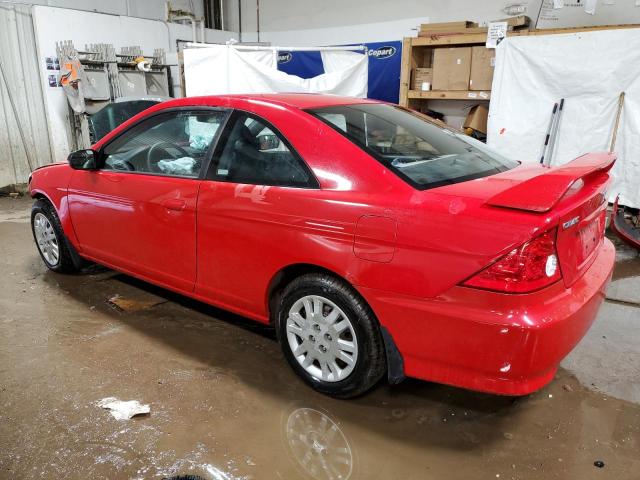 Photo 2 from auction – 2004 HONDA CIVIC LX with VIN 1HGEM22554L042619