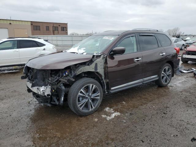 NISSAN PATHFINDER 2020 with VIN 5N1DR2DM1LC607605 - Photo from auction