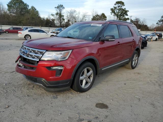 FORD EXPLORER X 2018 with VIN 1FM5K7DH6JGB15912 - Photo from auction