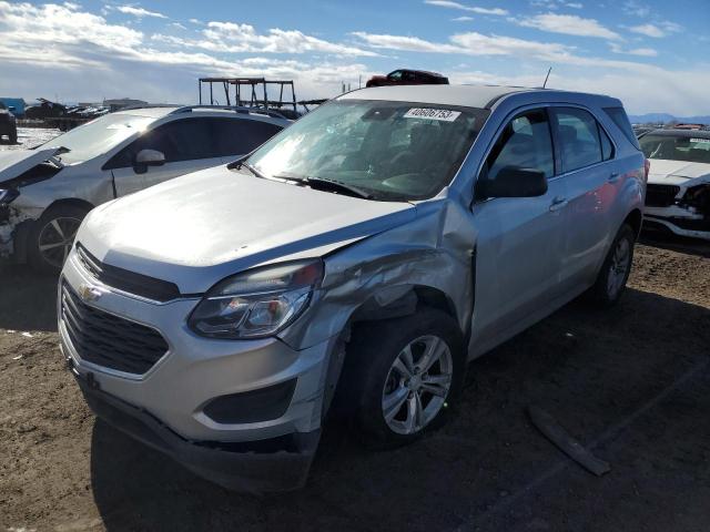 CHEVROLET EQUINOX LS 2017 with VIN 2GNALBEK0H1588913 - Photo from auction