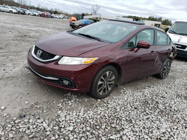 HONDA CIVIC EX 2014 with VIN 19XFB2F85EE015931 - Photo from auction