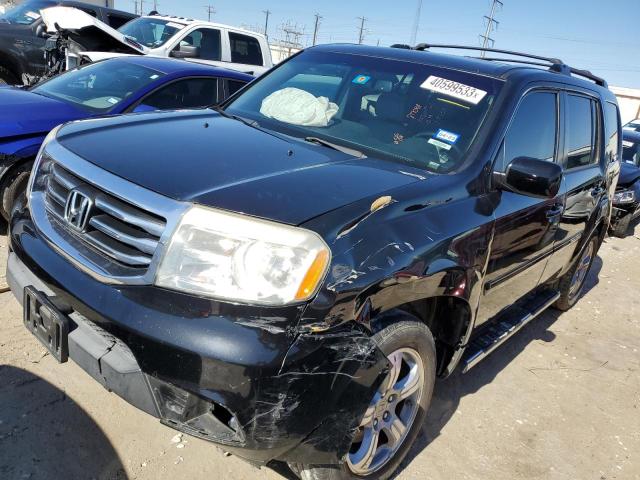 HONDA PILOT EXL 2014 with VIN 5FNYF3H54EB011482 - Photo from auction