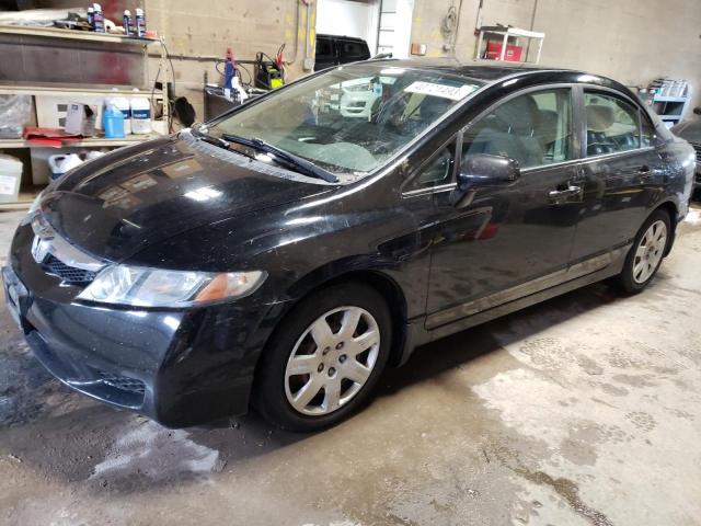 HONDA CIVIC LX 2011 with VIN 19XFA1F58BE038232 - Photo from auction