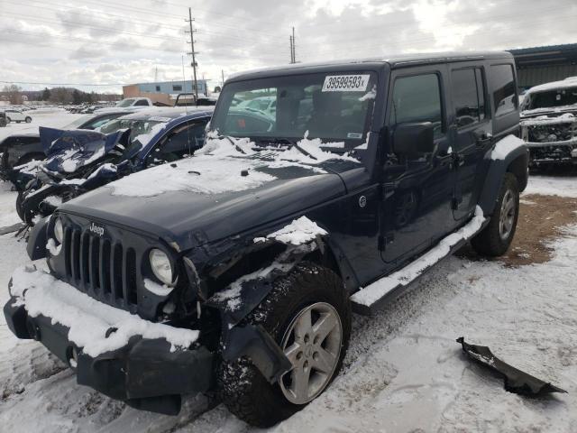 JEEP WRANGLER U 2016 with VIN 1C4BJWDG1GL300168 - Photo from auction