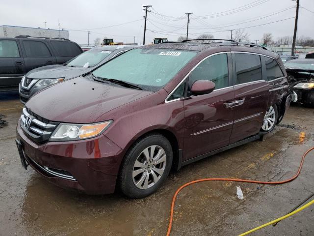 HONDA ODYSSEY EX 2015 with VIN 5FNRL5H62FB049053 - Photo from auction