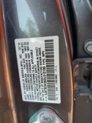 Photo 14 from auction – 2013 ACURA RDX with VIN 5J8TB3H36DL013199