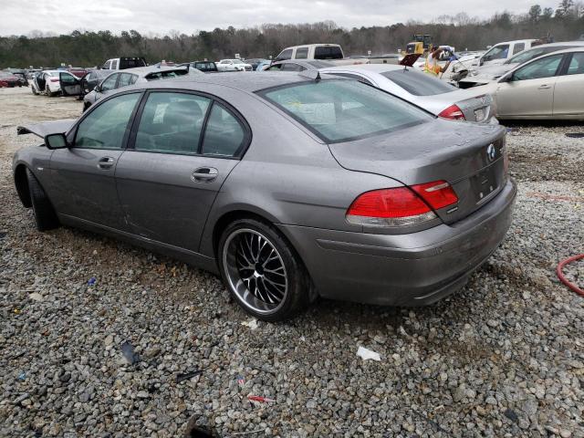 Photo 2 from auction – 2007 BMW 750 with VIN WBAHN83557DT76333