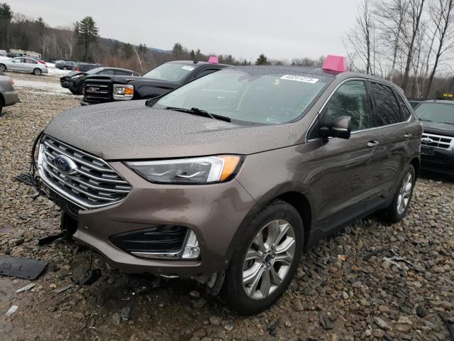FORD EDGE TITAN 2019 with VIN 2FMPK4K90KBB42597 - Photo from auction