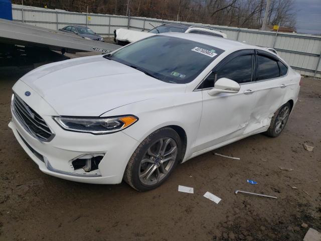 FORD FUSION SEL 2019 with VIN 3FA6P0CD4KR150545 - Photo from auction