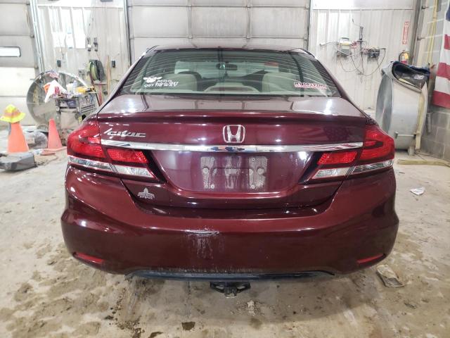 Photo 6 from auction – 2013 HONDA CIVIC LX with VIN 19XFB2F52DE096875