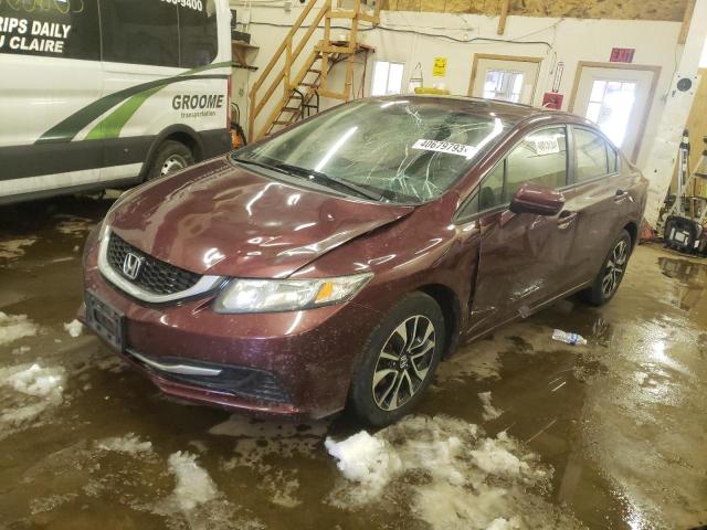 HONDA CIVIC EX 2015 with VIN 19XFB2F86FE060703 - Photo from auction