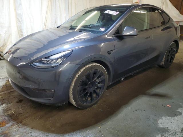 TESLA MODEL Y 2021 مع رقم تعريف المركبة 5YJYGAEE8MF199475 - صورة من المزاد