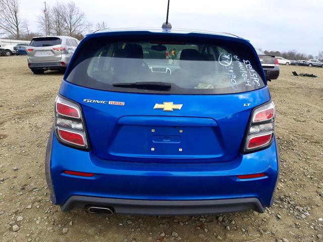 Photo 6 from auction – 2017 CHEVROLET SONIC LT with VIN 1G1JD6SB8H4130700