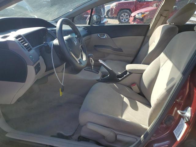 Photo 7 from auction – 2012 HONDA CIVIC EX with VIN 2HGFB2F8XCH543760