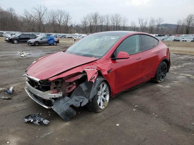 TESLA MODEL Y 2020 z numerem VIN 5YJYGDEEXLF006226 - Zdjęcie z aukcji