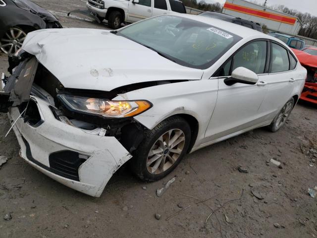 FORD FUSION SE 2020 with VIN 3FA6P0HD8LR159985 - Photo from auction