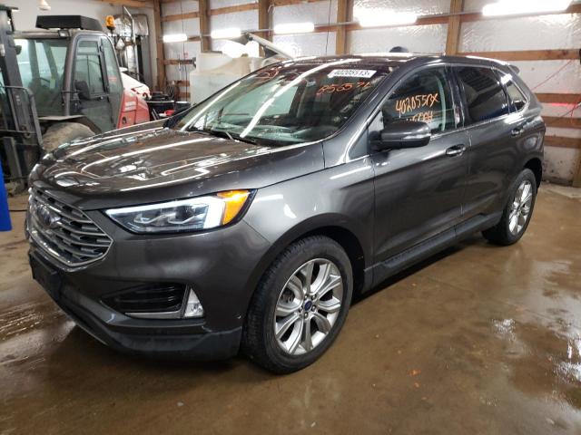 FORD EDGE TITAN 2019 with VIN 2FMPK3K95KBB56571 - Photo from auction