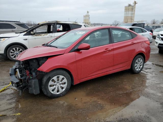 HYUNDAI ACCENT SE 2017 with VIN KMHCT4AE7HU298262 - Photo from auction