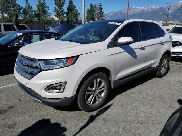 FORD EDGE SEL 2017 with VIN 2FMPK3J89HBB56932 - Photo from auction