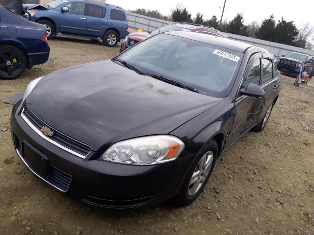 Photo 1 from auction – 2008 CHEVROLET IMPALA LS with VIN 2G1WB58N589272216