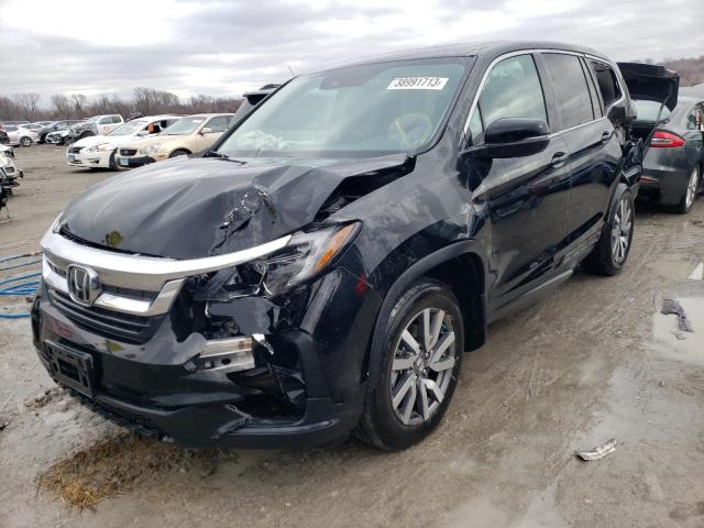 HONDA PILOT EXL 2019 with VIN 5FNYF6H55KB022858 - Photo from auction