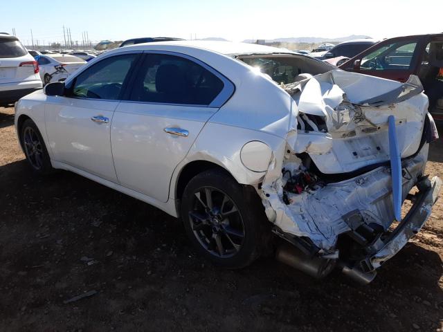 Photo 2 from auction – 2014 NISSAN MAXIMA S with VIN 1N4AA5AP0EC907899