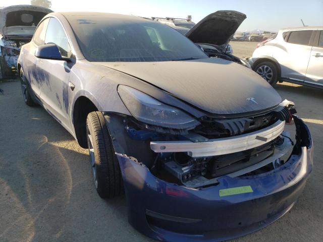 Photo 4 from auction – 2022 TESLA MODEL 3 with VIN 5YJ3E1EA0NF105345