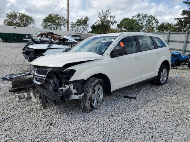 DODGE JOURNEY SE 2013 with VIN 3C4PDCABXDT626930 - Photo from auction