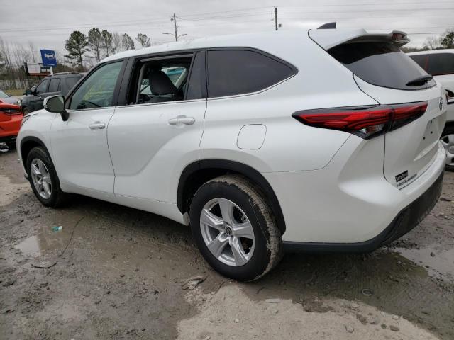 Photo 2 from auction – 2022 TOYOTA HIGHLANDER with VIN 5TDZZRAHXNS135450
