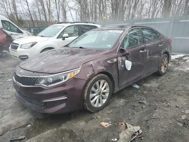 KIA OPTIMA EX 2016 with VIN 5XXGU4L30GG085432 - Photo from auction
