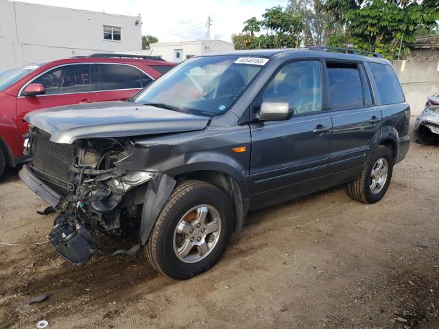 HONDA PILOT EXL 2008 with VIN 5FNYF28598B002436 - Photo from auction