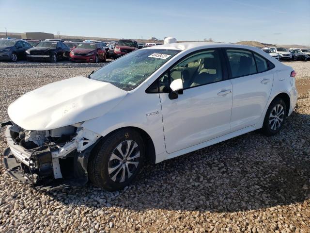 TOYOTA COROLLA LE 2020 with VIN JTDEBRBE8LJ001571 - Photo from auction