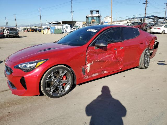 KIA STINGER GT 2018 with VIN KNAE45LC7J6033473 - Photo from auction