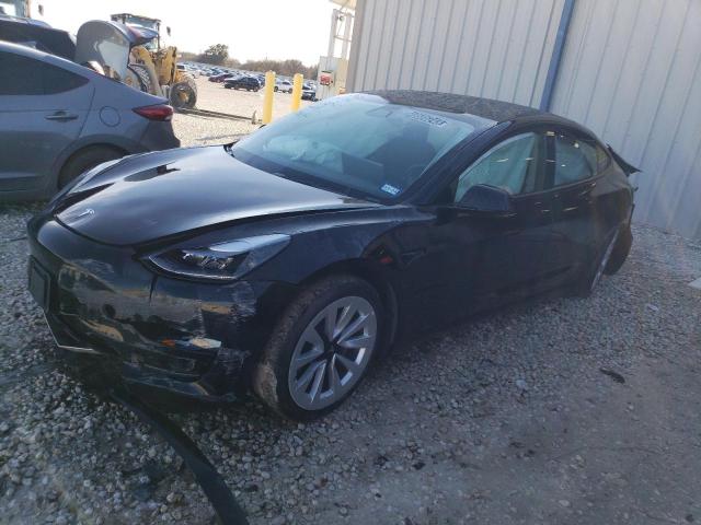 TESLA MODEL 3 2022 with VIN 5YJ3E1EA5NF186634 - Photo from auction