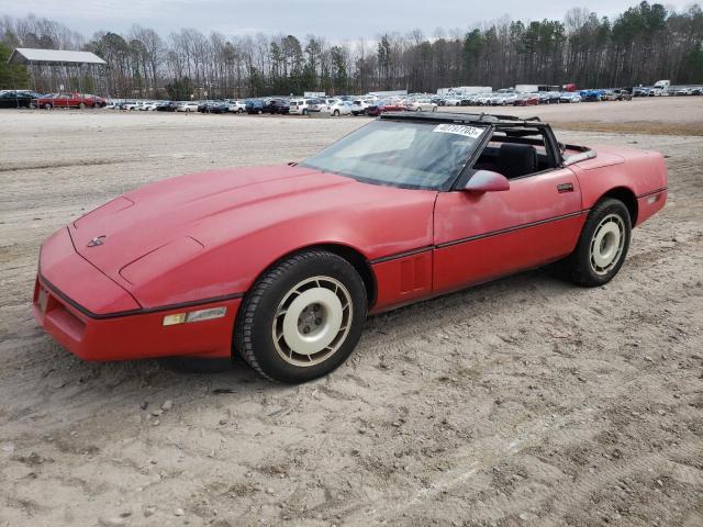 CHEVROLET CORVETTE 1987 with VIN 1G1YY3186H5110723 - Photo from auction