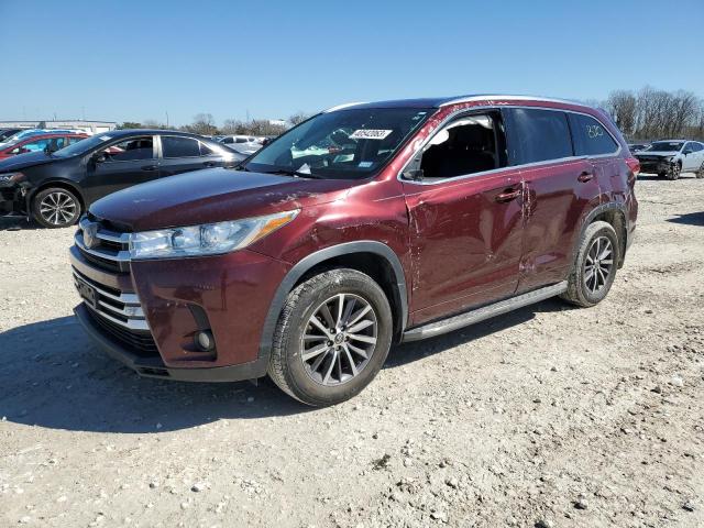 TOYOTA HIGHLANDER 2017 with VIN 5TDKZRFH2HS233158 - Photo from auction