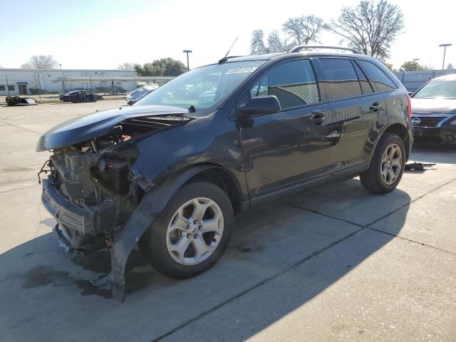 FORD EDGE SEL 2013 with VIN 2FMDK3JC6DBC45911 - Photo from auction