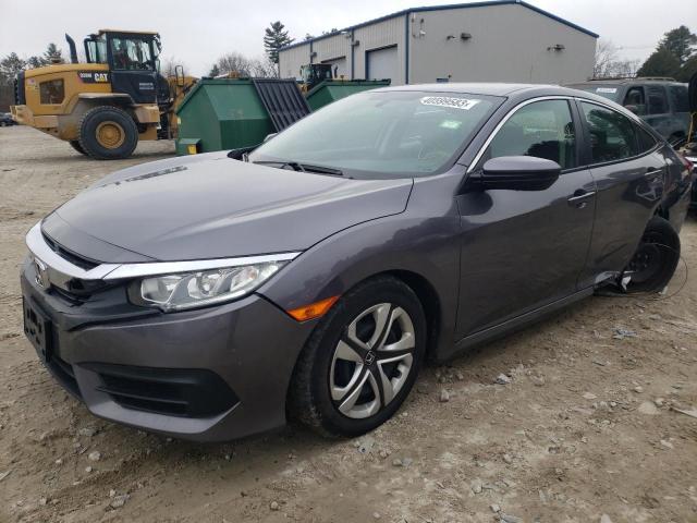 Photo 1 from auction – 2018 HONDA CIVIC LX with VIN 19XFC2F50JE205889