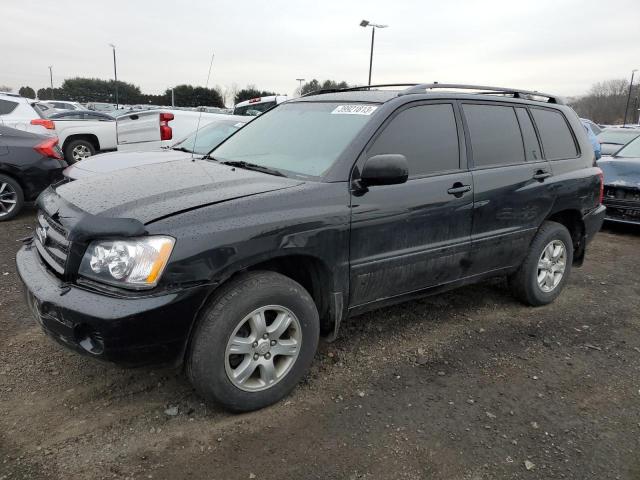 TOYOTA HIGHLANDER 2001 with VIN JTEHF21A510003803 - Photo from auction