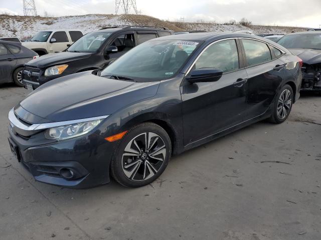 HONDA CIVIC EX 2017 with VIN 19XFC1F39HE023966 - Photo from auction