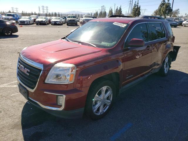 GMC TERRAIN SL 2017 with VIN 2GKFLNE32H6107348 - Photo from auction
