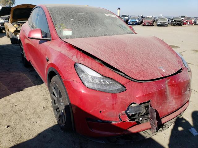 Photo 4 from auction – 2021 TESLA MODEL Y with VIN 5YJYGAEE4MF280523