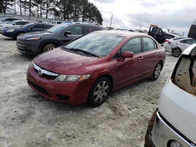 HONDA CIVIC LX 2011 with VIN 2HGFA1F56BH526939 - Photo from auction