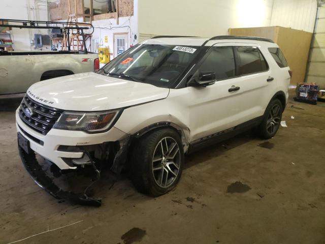 Photo 1 from auction – 2017 FORD EXPLORER S with VIN 1FM5K8GT9HGA06859