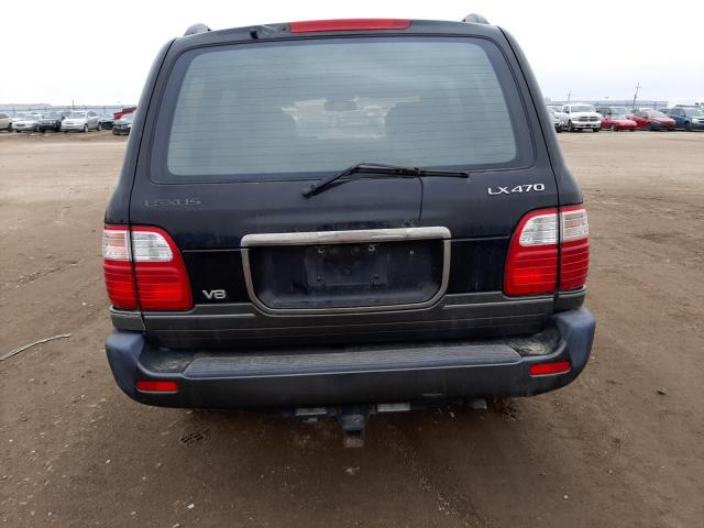 Photo 6 from auction – 1998 LEXUS LX 470 with VIN JT6HT00W4W0004700