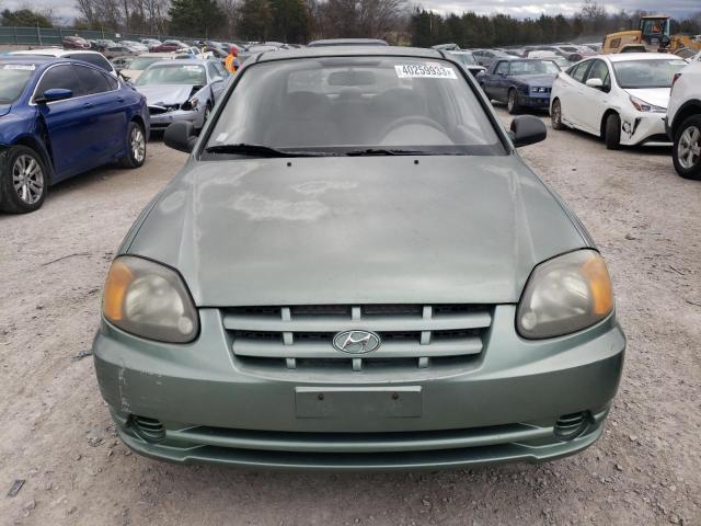 Photo 5 from auction – 2003 HYUNDAI ACCENT L with VIN KMHCF35C33U245979