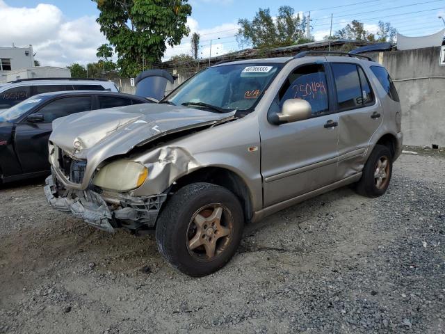 MERCEDES-BENZ ML 320 2001 with VIN 4JGAB54E61A285909 - Photo from auction